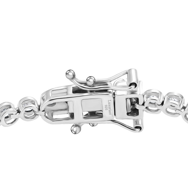 LUXURIANT DIAMOND - Lab Grown Diamant SI-GH SGL zertifiziert  Armband ca. 20 cm 925 Silber Rhodiniert (10-15 Werktage Lieferzeit) ca. 2.00 ct image number 3