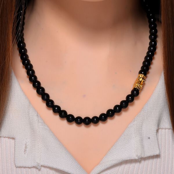 Shungit Halskette, 50 cm - 194 ct. image number 1