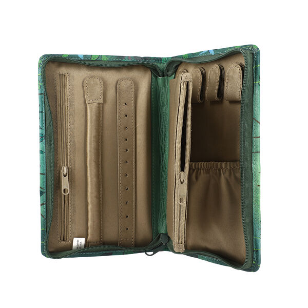 SUKRITI - handbemalter Schmuck Organizer, Hirsch-Muster, Größe 21,5x12,5x3 cm image number 5