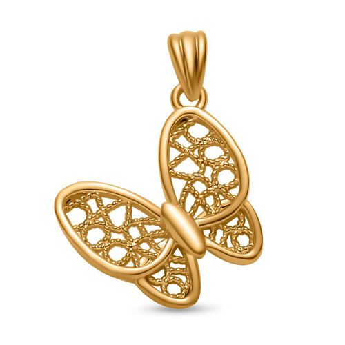 Schmetterlingsanhänger in 750 Gold image number 0