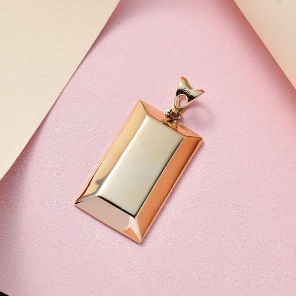 Goldbarren-Anh&auml;nger, 585 Gold, ca. 1,56g image number 3