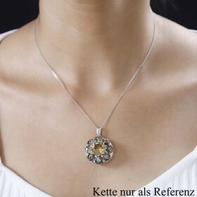 Citrin, mehrfarbiger Turmalin und Zirkon-Anh&auml;nger - 9,44 ct.