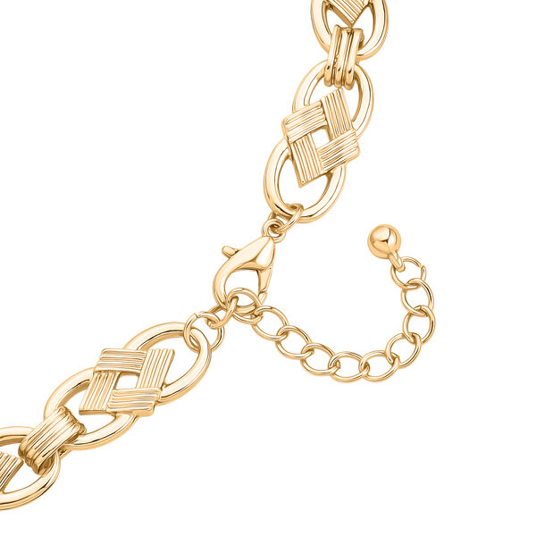 Gelb Halskette ca. 52 cm ca. 49,10g image number 5