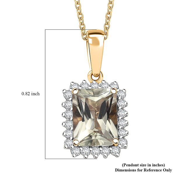 LUXORO AAA Turkizit, Wei&szlig;er Diamant Schmuckset ca. 50 cm 585 Gold ca. 3.00 ct image number 6