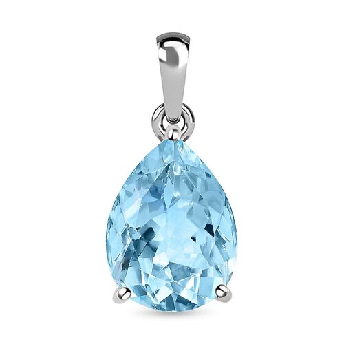 Himmelblauer Topas-Anhänger -9,75 ct. image number 0