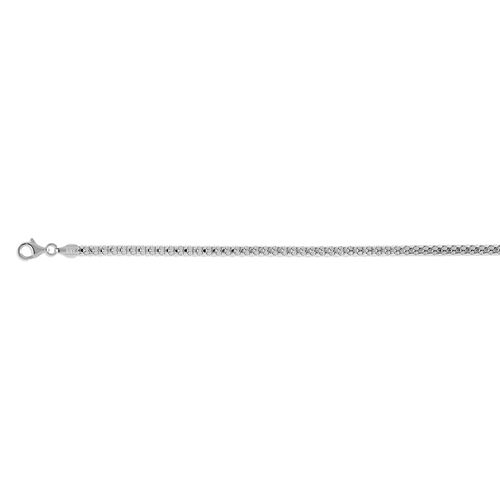 Coreana 50cm Kette in 925 Silber rhodiniert image number 0