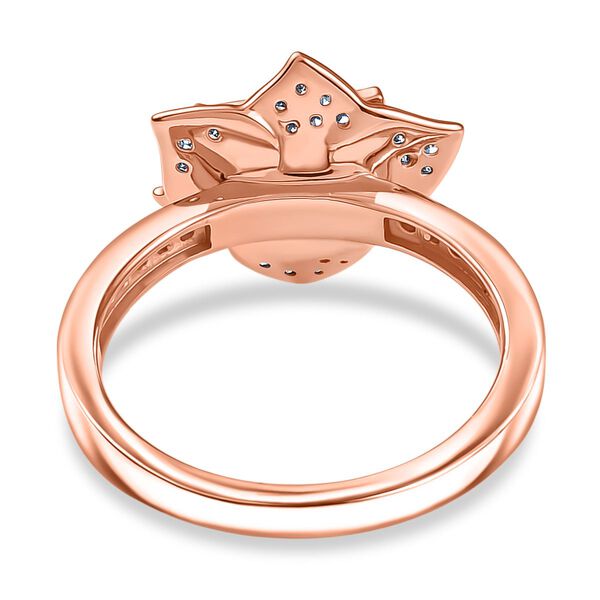 LUXURIANT DIAMOND- SI Labor Diamant Ring und Anhänger mit 45cm Kette image number 14