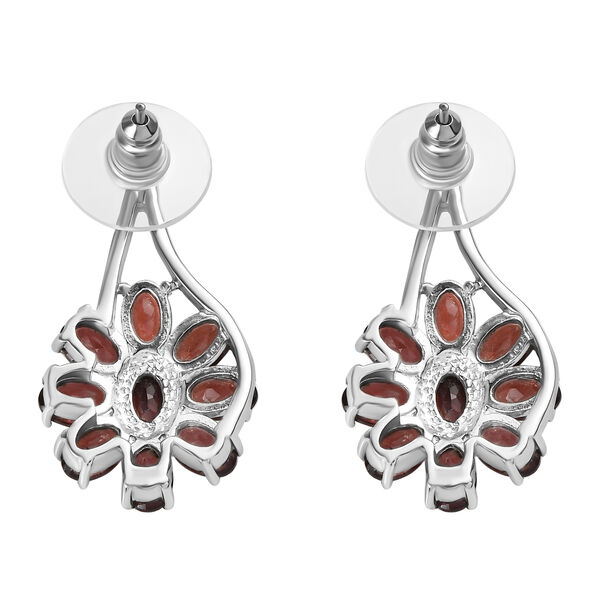 Rotes Granat-Schmuckset - 31,97 ct. image number 11