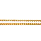 Spiga-Halskette, ca. 45cm, 750 Gelbgold, ca. 2,40g image number 3