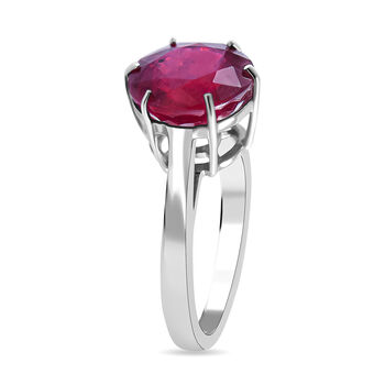 AA Afrikanischer Rubin (Fissure gef&uuml;llt) Ring - 5,35 ct.