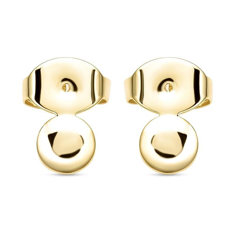 Größer Ohrring-Verschluss in vergoldetem Silber image number 0