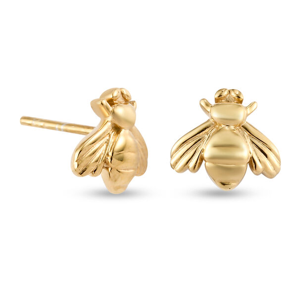 Honigbiene Ohrstecker in Silber, 1,63 ct. image number 4