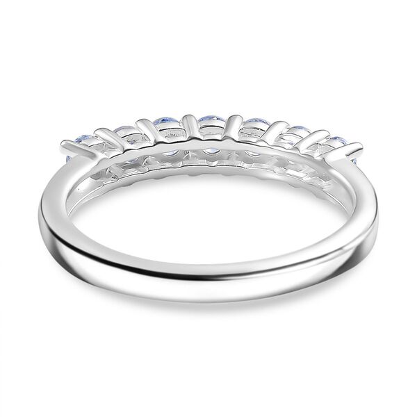 J Francis gefertigt mit SWAROVSKI- Blauer Swarovski Zirkonia Ring image number 6