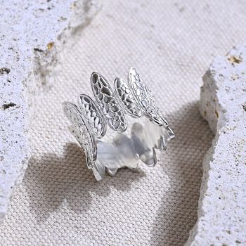 D'Joy Royal Bali Ring und 19cm Armreif in 925 Silber