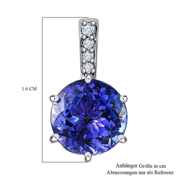 RHAPSODY AAAA Tansanit und Diamant Anh&auml;nger - 2,01 ct. image number 5