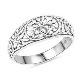 Royal Bali - 925 Silber Ring (Größe 19.00) ca. 3,44g