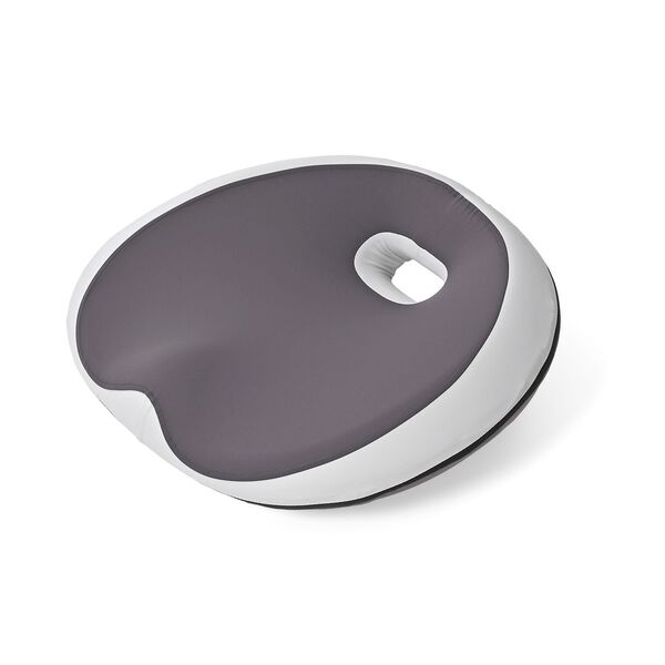 Memory Schaum Sitzkissen mit kühlendem Bezug und ergonomischem Design, 50×46×15cm, Schwarz image number 2