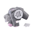 Peekaboo Plüsch-Elefantenspielzeug mit beweglichen Schlappohren und Musik, rosa image number 4