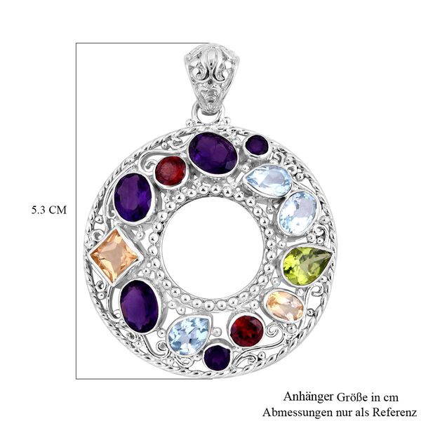 Royal Bali Kollektion- Multi-Edelstein-Anhänger- 10,38 ct. image number 5