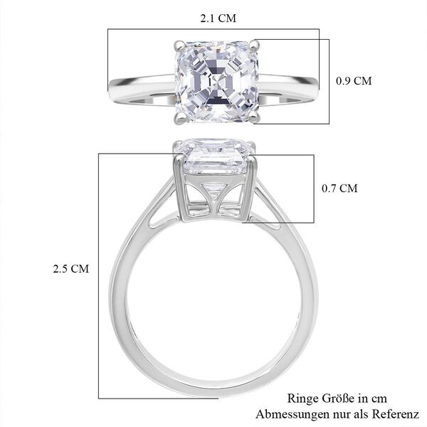 LUXURIANT IGI zertifizierte VS-EF Labor Diamant Ring - 3 ct. image number 5
