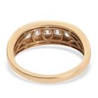 LUSTRO STELLA Hergestellt mit ZIRKONIA Ring 925 Silber 585 Vergoldet (Größe 20.00) ca. 2,18 ct image number 5