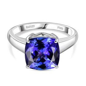RHAPSODY AAAA Tansanit Ring in 950 Platin - 6,24 ct.