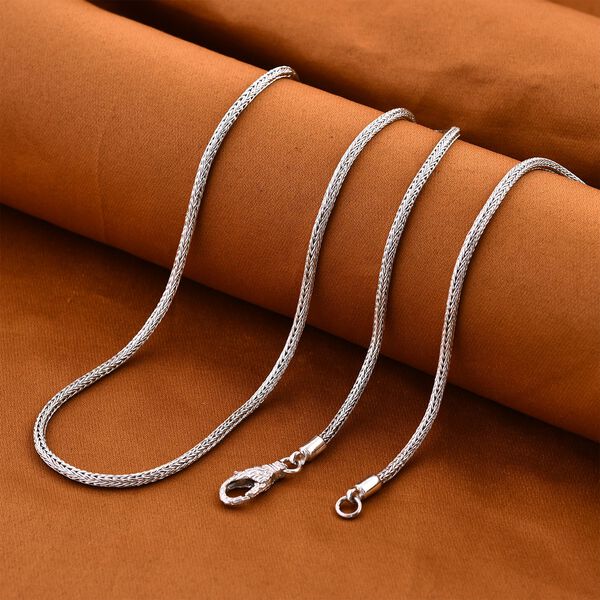 Royal Bali - 925 Silber Tulang Naga Halskette ca. 50 cm, ca. 15,80g image number 1