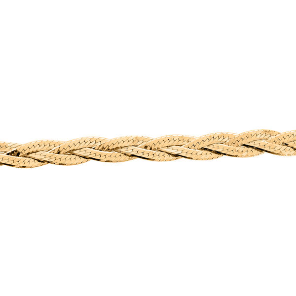 925 Silber vergoldet Armband ca. 18 cm ca. 3,35g image number 2