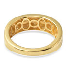 Moissanit Ring 925 Silber Vermeil YG ca. 0,25 ct image number 5