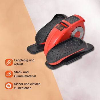 SOULSMART Elektrischer Stepper, rot