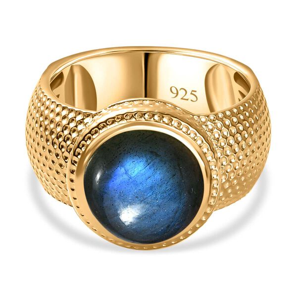 AAA Labradorit Ring - 4,35 ct.