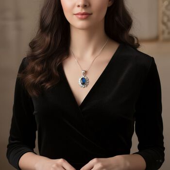 Royal Bali D'Joy Labradorit Anh&auml;nger - 5,96 ct.