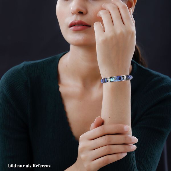 Royal Bali Kollektion- Abalone Muschel Armreif, 19cm image number 2