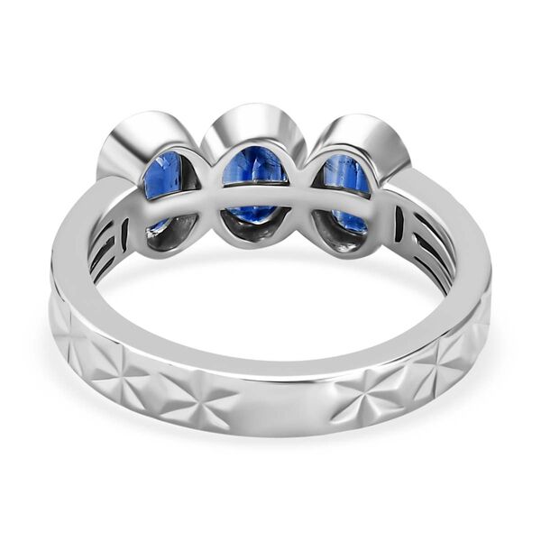 Kyanit Ring, 925 Silber platiniert (Größe 21.00) ca. 1.87 ct image number 5