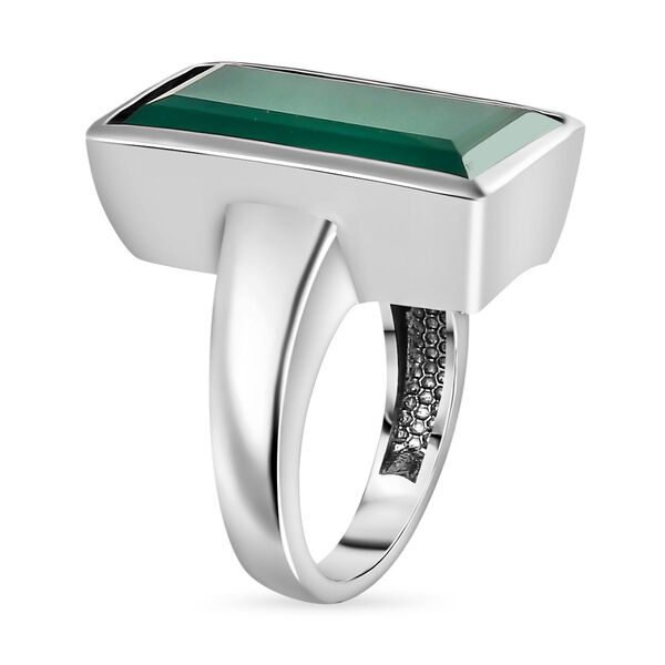 AAA Verde Onyx Ring - 9,66 ct. image number 5