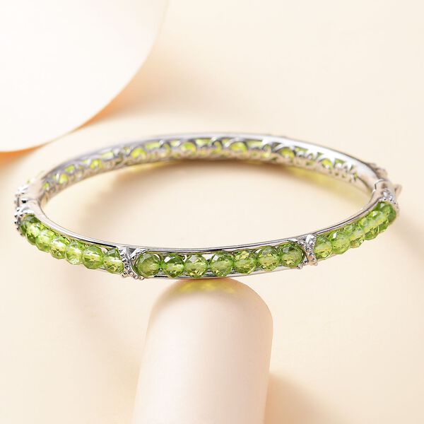 Peridot Armreif, 19 cm - 19,37 ct. image number 2