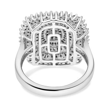 Cluster Diamant Ring - 1 ct.