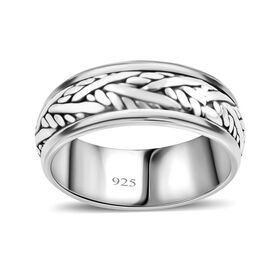 925 Silber Ringe (Größe 21.00) ca. 7,70g