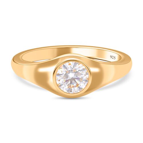 Moissanit Ring - 0,75 ct. image number 0