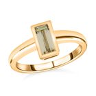 AAA Turkizit-Ring, 925 Silber Gelbgold Vermeil  ca. 1,02 ct image number 3