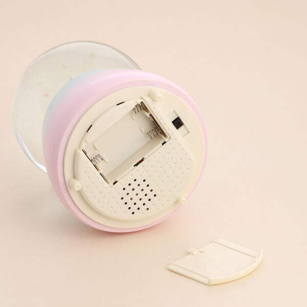 Schneekugel Musik und Licht, 15x10 cm, M&auml;dchen und Einhorn image number 7