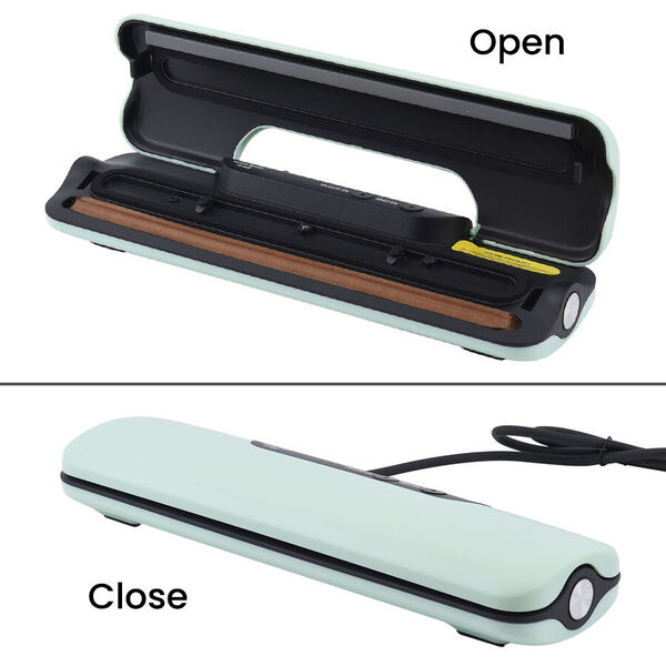 HOMESMART Vakuumverpackungsmaschine, inklusive 20 Beutel, Abmessung 37,5x18,5x8,5 cm, Grün image number 8