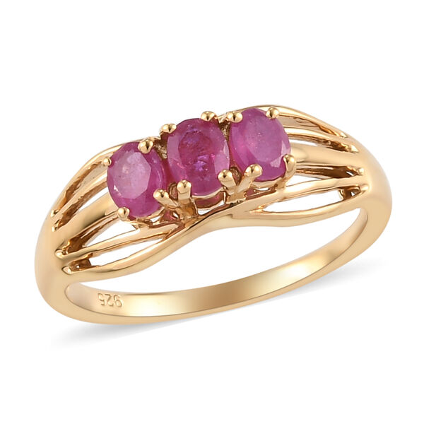 Afrikanischer Rubin-Ring - 0,77 ct. image number 4