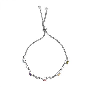 Multi-Edelstein 26,75cm Armband - 2,63 ct.