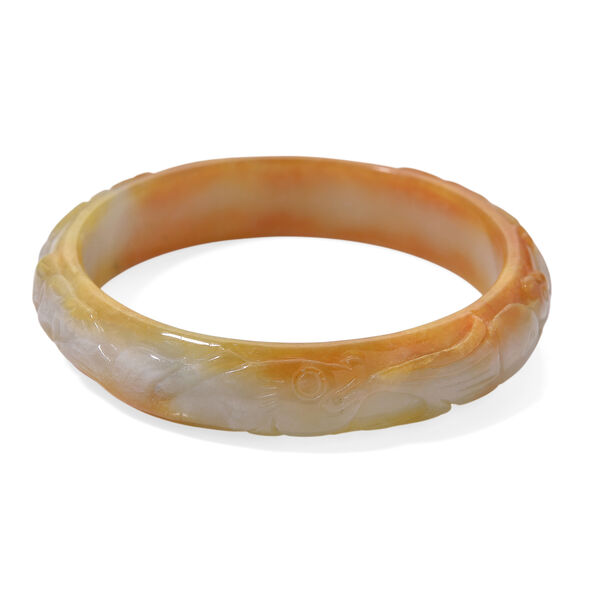 Jade Armreif 19 cm (10-15 Werktage Lieferzeit) ca. 200.00 ct