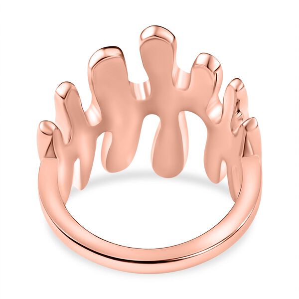 Lucy Q Splash Kollektion- Ring in Silber mit Roségold Vermeil image number 5