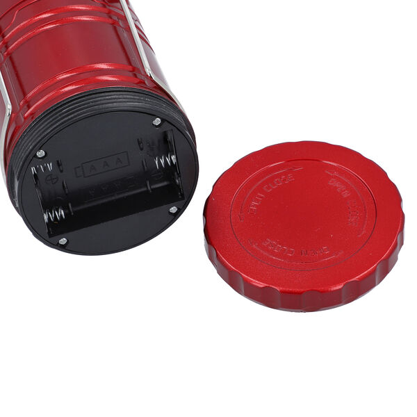 LED Laterne Lampe, 3xAAA (nicht inkl.), Gr&ouml;&szlig;e 6,8x6,8x10 cm, Rot image number 6