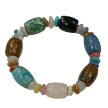 Flexibles Multi-Edelstein Armband - 160 ct.