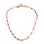 Valentino 925 Silber rosévergoldet Armband, ca. 19 cm