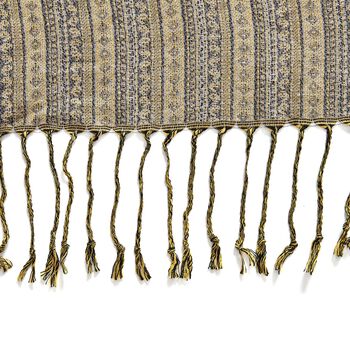 Paisley Schal aus Viskose, rosa